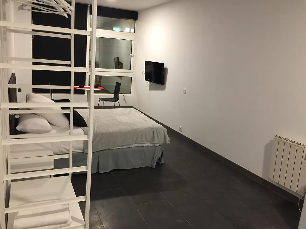 Room And Kitchen Bilbao Apartment